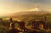 Thomas Cole Mount Etna from Taormina oil painting